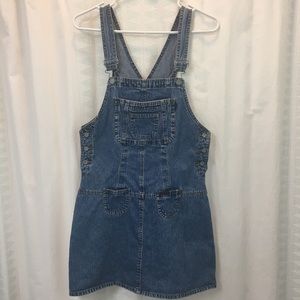 Denim Overall Dress M / Squeeze
